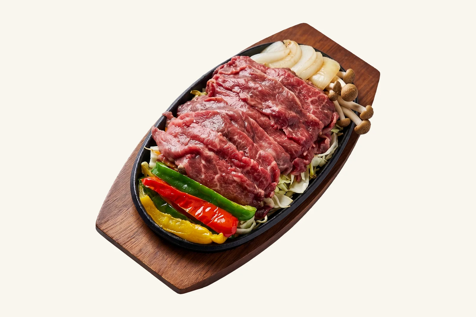 Beef teppanyaki at KOBORI